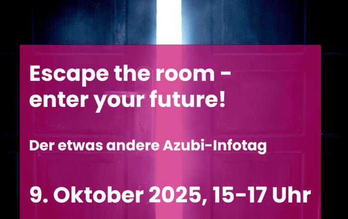 Escape the room - der etwas andere Azubi-Infotag